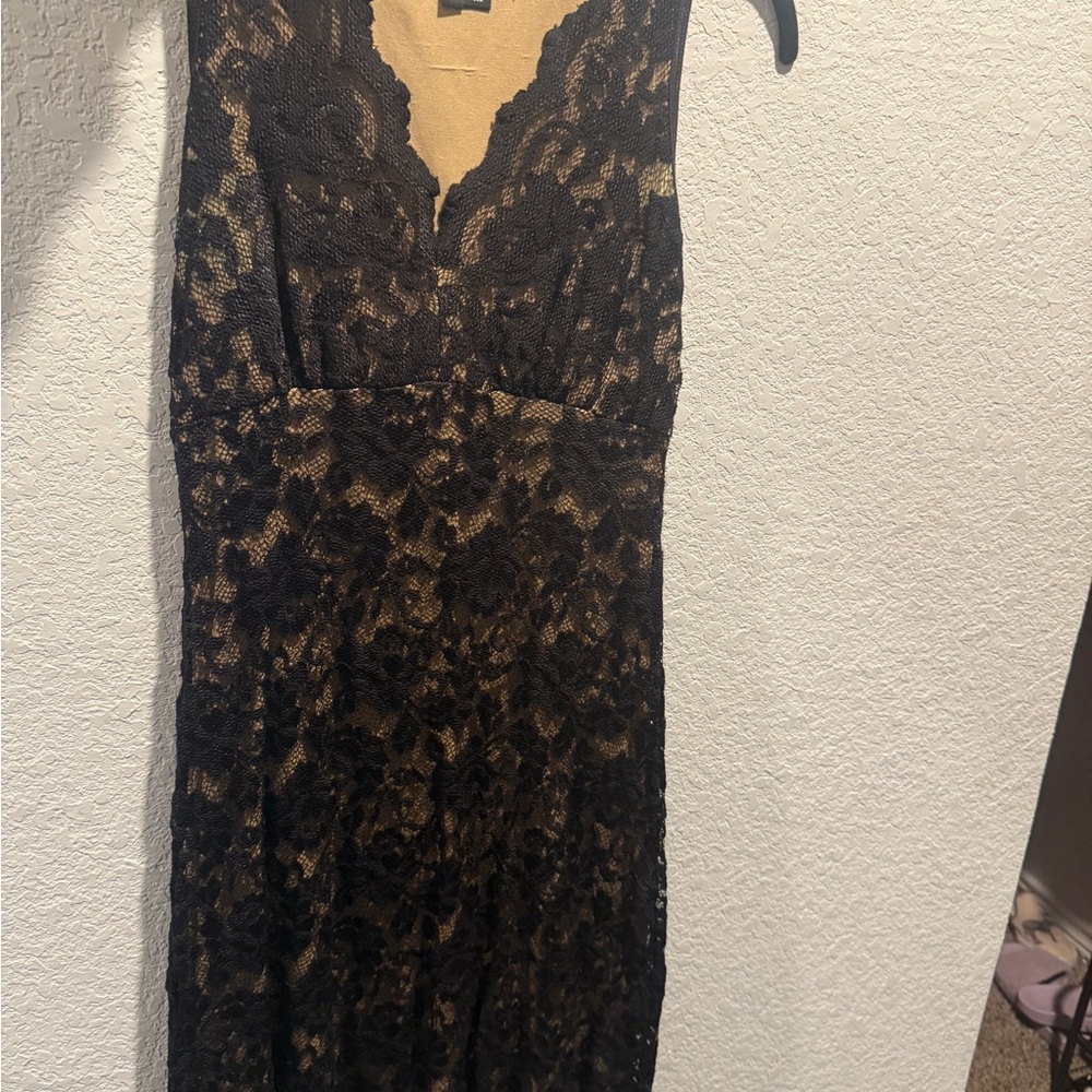 Karen Kane Black Lace Dress